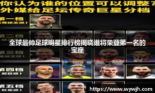 全球最帅足球明星排行榜揭晓谁将荣登第一名的宝座